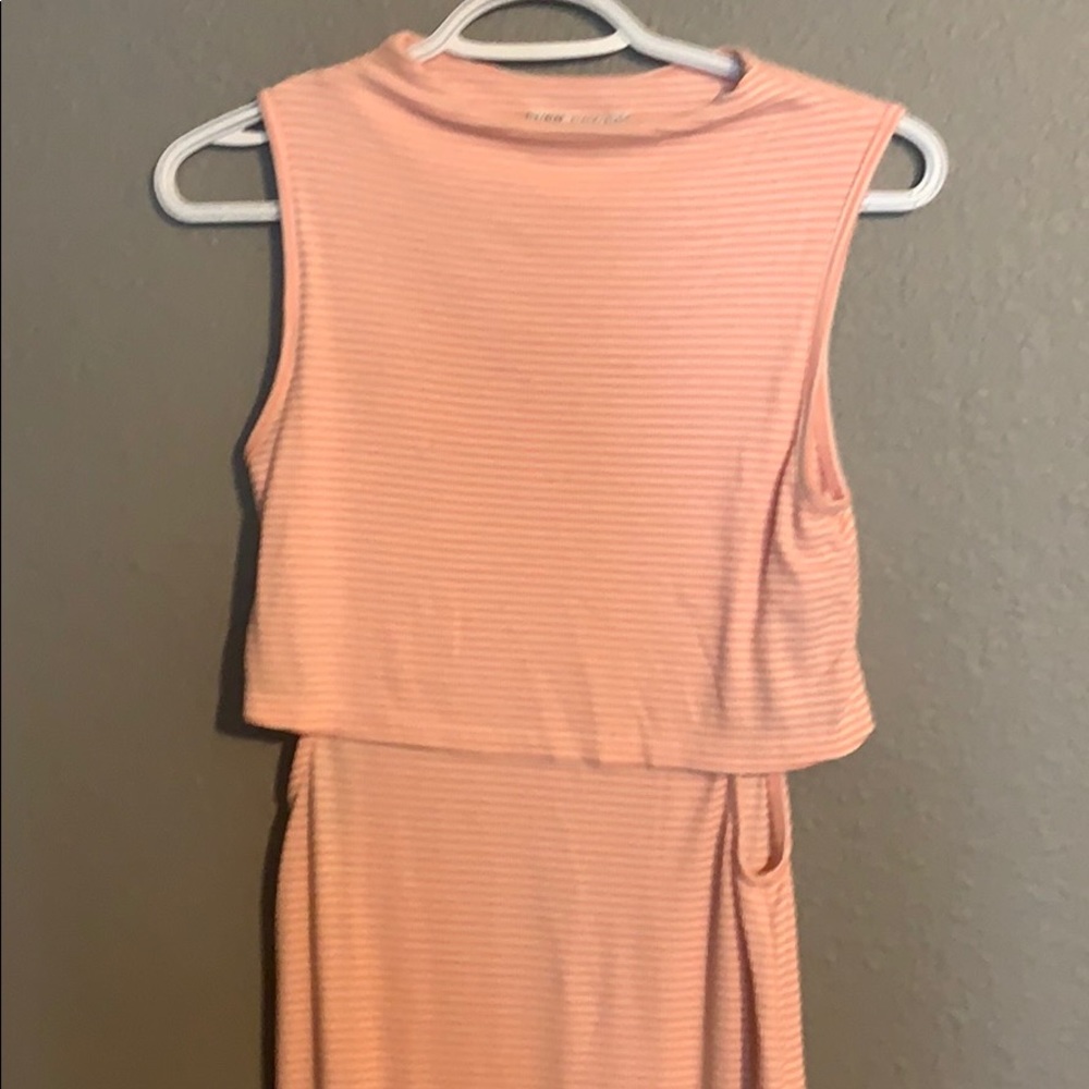 Cute midi- with side cut cut outs